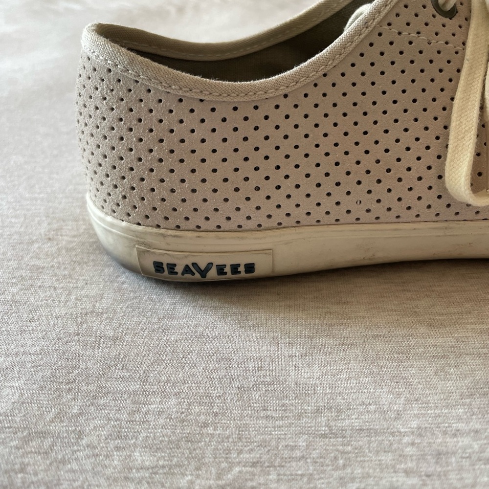 Natural Color Army Issue Low Seavees Sneakers Lea… - image 4